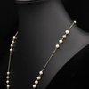 image:imageNONNYL Pearl Necklace for Women Gifts Sterling Silver Genuine White Freshwater Cultured Pearls Pendant Necklaces Christmas Gifts for Mom Wife Her Anniversary Birthday Fine Jewelry NO3587