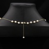 image:imageNONNYL Pearl Necklace for Women Gifts Sterling Silver Genuine White Freshwater Cultured Pearls Pendant Necklaces Christmas Gifts for Mom Wife Her Anniversary Birthday Fine Jewelry NO3587
