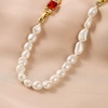 image:imageNONNYL Pearl Necklace for Women Gifts Sterling Silver Genuine White Freshwater Cultured Pearls Pendant Necklaces Christmas Gifts for Mom Wife Her Anniversary Birthday Fine Jewelry NO140