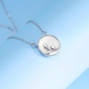 image:imageNONNYL Pearl Necklace for Women Gifts Sterling Silver Genuine White Freshwater Cultured Pearls Pendant Necklaces Gifts for Mom Wife Her Christmas Anniversary Birthday Fine Jewelry NO1958