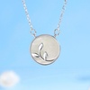image:imageNONNYL Pearl Necklace for Women Gifts Sterling Silver Genuine White Freshwater Cultured Pearls Pendant Necklaces Gifts for Mom Wife Her Christmas Anniversary Birthday Fine Jewelry NO1958