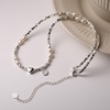 image:imageNONNYL Pearl Necklace for Women Gifts Sterling Silver Genuine White Freshwater Cultured Pearls Pendant Necklaces Gifts for Mom Wife HerChristmas Anniversary Birthday Fine Jewelry NO3611