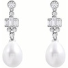 image:imageNONNYL Gifts for Wife Jewelry  Pearl Jewelry Earrings for Women Birthday Jewelry for Girlfriend Valentines Day for Wife Mothers Day for Mom Grandma N6064