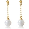 image:imageNONNYL Gifts for Wife Jewelry  Pearl Jewelry Earrings for Women Birthday Jewelry for Girlfriend Valentines Day for Wife Mothers Day for Mom Grandma N6000