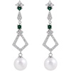 image:imageNONNYL Gifts for Wife Jewelry  Pearl Jewelry Earrings for Women Birthday Jewelry for Girlfriend Valentines Day for Wife Mothers Day for Mom Grandma N6054