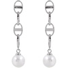 image:imageNONNYL Gifts for Wife Jewelry  Pearl Jewelry Earrings for Women Birthday Jewelry for Girlfriend Valentines Day for Wife Mothers Day for Mom Grandma N6051