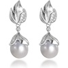 image:imageNONNYL Gifts for Wife Jewelry  Pearl Jewelry Earrings for Women Birthday Jewelry for Girlfriend Valentines Day for Wife Mothers Day for Mom Grandma N6072