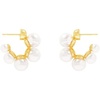 image:imageNONNYL Gifts for Wife Jewelry  Pearl Jewelry Earrings for Women Birthday Jewelry for Girlfriend Valentines Day for Wife Mothers Day for Mom Grandma NO3471