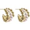 image:imageNONNYL Gifts for Wife Jewelry  Pearl Jewelry Earrings for Women Birthday Jewelry for Girlfriend Valentines Day for Wife Mothers Day for Mom Grandma NO3446