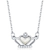 image:imageNONNYL Pearl Necklace for Women Gifts Sterling Silver Genuine White Freshwater Cultured Pearls Pendant Necklaces Christmas Gifts for Mom Wife Girlfriend Her Anniversary Birthday Fine Jewelry NO1944