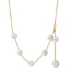 image:imageNONNYL Pearl Necklace for Women Gifts Sterling Silver Genuine White Freshwater Cultured Pearls Pendant Necklaces Christmas Gifts for Mom Wife Girlfriend Her Anniversary Birthday Fine Jewelry NO3615