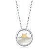 image:imageNONNYL Pearl Necklace for Women Gifts Sterling Silver Genuine White Freshwater Cultured Pearls Pendant Necklaces Christmas Gifts for Mom Wife Girlfriend Her Anniversary Birthday Fine Jewelry NO1961