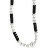 image:imageNONNYL Pearl Necklace for Women Gifts Sterling Silver Genuine White Freshwater Cultured Pearls Pendant Necklaces Christmas Gifts for Mom Wife Girlfriend Her Anniversary Birthday Fine Jewelry NO116
