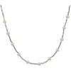 image:imageNONNYL Pearl Necklace for Women Gifts Sterling Silver Genuine White Freshwater Cultured Pearls Pendant Necklaces Christmas Gifts for Mom Wife Girlfriend Her Anniversary Birthday Fine Jewelry NO3593