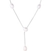 image:imageNONNYL Pearl Necklace for Women Gifts Sterling Silver Genuine White Freshwater Cultured Pearls Pendant Necklaces Christmas Gifts for Mom Wife Girlfriend Her Anniversary Birthday Fine Jewelry NO3579