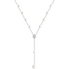 image:imageNONNYL Pearl Necklace for Women Gifts Sterling Silver Genuine White Freshwater Cultured Pearls Pendant Necklaces Christmas Gifts for Mom Wife Girlfriend Her Anniversary Birthday Fine Jewelry NO3609