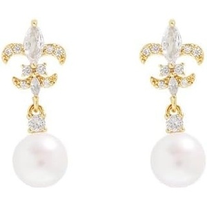 image:imageNONNYL Gifts for Wife Jewelry  Pearl Jewelry Earrings for Women Birthday Jewelry for Girlfriend Valentines Day for Wife Mothers Day for Mom Grandma N6006