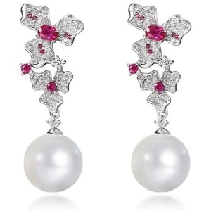 image:imageNONNYL Gifts for Wife Jewelry  Pearl Jewelry Earrings for Women Birthday Jewelry for Girlfriend Valentines Day for Wife Mothers Day for Mom Grandma N6039