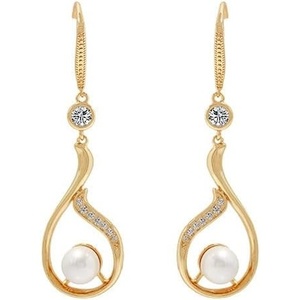 image:imageNONNYL Gifts for Wife Jewelry  Pearl Jewelry Earrings for Women Birthday Jewelry for Girlfriend Valentines Day for Wife Mothers Day for Mom Grandma N6012