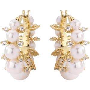 image:imageNONNYL Gifts for Wife Jewelry  Pearl Jewelry Earrings for Women Birthday Jewelry for Girlfriend Valentines Day for Wife Mothers Day for Mom Grandma NO3440