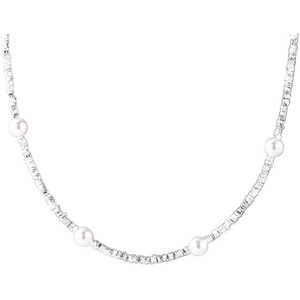 image:imageNONNYL Pearl Necklace for Women Gifts Sterling Silver Genuine White Freshwater Cultured Pearls Pendant Necklaces Christmas Gifts for Mom Wife Girlfriend Her Anniversary Birthday Fine Jewelry NO3603