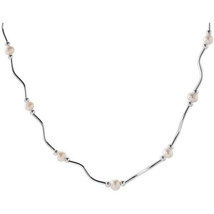 image:imageNONNYL Pearl Necklace for Women Gifts Sterling Silver Genuine White Freshwater Cultured Pearls Pendant Necklaces Christmas Gifts for Mom Wife Girlfriend Her Anniversary Birthday Fine Jewelry NO3591