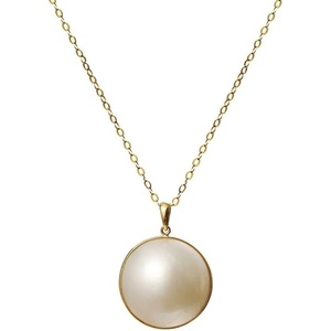 image:imageNONNYL Pearl Necklace for Women Gifts Sterling Silver Genuine White Freshwater Cultured Pearls Pendant Necklaces Christmas Gifts for Mom Wife Girlfriend Her Anniversary Birthday Fine Jewelry NO1982