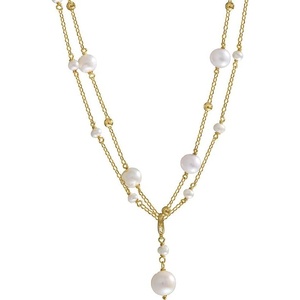 image:imageNONNYL Pearl Necklace for Women Gifts Sterling Silver Genuine White Freshwater Cultured Pearls Pendant Necklaces Christmas Gifts for Mom Wife Girlfriend Her Anniversary Birthday Fine Jewelry NO4991