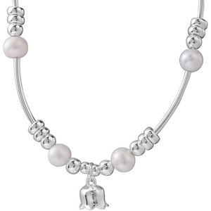 image:imageNONNYL Pearl Necklace for Women Gifts Sterling Silver Genuine White Freshwater Cultured Pearls Pendant Necklaces Christmas Gifts for Mom Wife Girlfriend Her Anniversary Birthday Fine Jewelry NO3605