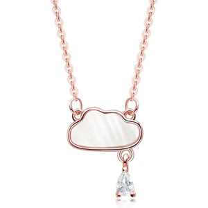 image:imageNONNYL Pearl Necklace for Women Gifts Sterling Silver Genuine White Freshwater Cultured Pearls Pendant Necklaces Christmas Gifts for Mom Wife Girlfriend Her Anniversary Birthday Fine Jewelry NO1954