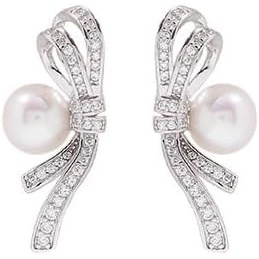 image:imageNONNYL Gifts for Wife Jewelry  Pearl Jewelry Earrings for Women Birthday Jewelry for Girlfriend Valentines Day for Wife Mothers Day for Mom Grandma N8858