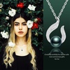 image:imageGifts for WomenTahitianBlackPearlNecklaceGift for Wife Wedding Birthday AnniversaryMom Girlfriend Her Mothers Day Valentines Christmas18K Gold Plated Sterling Silver Pearl Pendant NO046