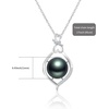 image:imageGifts for WomenTahitianBlackPearlNecklaceGift for Wife Wedding Birthday AnniversaryMom Girlfriend Her Mothers Day Valentines Day Christmas18K Gold Plated Sterling Silver Pearl Pendant NO023