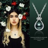 image:imageGifts for WomenTahitianBlackPearlNecklaceGift for Wife Wedding Birthday AnniversaryMom Girlfriend Her Mothers Day Valentines Day Christmas18K Gold Plated Sterling Silver Pearl Pendant NO017
