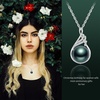 image:imageGifts for WomenTahitianBlackPearlNecklaceGift for Wife Wedding Birthday AnniversaryMom Girlfriend Her Mothers Day Valentines Day Christmas18K Gold Plated Sterling Silver Pearl Pendant NO016