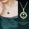 image:imageGifts for WomenTahitianBlackPearlNecklaceGift for Wife Wedding Birthday AnniversaryMom Girlfriend Her Mothers Day Valentines Day Christmas18K Gold Plated Sterling Silver Pearl Pendant NO053