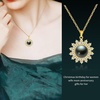 image:imageGifts for WomenTahitianBlackPearlNecklaceGift for Wife Wedding Birthday AnniversaryMom Girlfriend Her Mothers Day Valentines Day Christmas18K Gold Plated Sterling Silver Pearl Pendant NO037