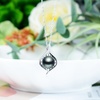 image:imageGifts for WomenTahitianBlackPearlNecklaceGift for Wife Wedding Birthday AnniversaryMom Girlfriend Her Mothers Day Valentines Day Christmas18K Gold Plated Sterling Silver Pearl Pendant NO002