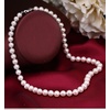 image:imageMothers Day Gifts Pearl Necklace Sterling Silver Plating 14K White Freshwater Cultured Pearl Strand  Pearl Choker Necklace  Jewelry for Women1112MM