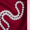 image:imageMothers Day Gifts Pearl Necklace Sterling Silver Plating 14K White Freshwater Cultured Pearl Strand  Pearl Choker Necklace  Jewelry for Women89MM