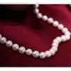 image:imageMothers Day Gifts Pearl Necklace Sterling Silver Plating 14K White Freshwater Cultured Pearl Strand  Pearl Choker Necklace  Jewelry for Women910MM
