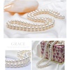 image:imageMothers Day Gifts Pearl Necklace Sterling Silver Plating 14K White Freshwater Cultured Pearl Strand  Pearl Choker Necklace  Jewelry for WomenPearl Set