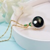 image:imageNONNYL Birthday Gifts for Women Wife HerTahitianPearlNecklace for Women  Pearl Pendant Birthday Anniversary Christmas Mothers Day Valentines Day Jewelry