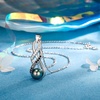 image:imageNONNYL Birthday Gifts for Women Wife Pearl NecklaceValentinees Gift for Her Grandma Mom on Christmas Day Mothers Day Wedding Gifts Anniversaryblack
