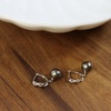 image:imageNONNYL Birthday Gifts for Women Wife Wedding Anniversary Jewelry Mothers Day Gifts for Mom Women Pearls Earring Christmas Valentines Gifts for Wife Herblack pearl