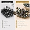 image:imageNONNYL Birthday Gifts for Women WifeBlackPearlNecklaceGift for Wife Wedding AnniversaryMom Girlfriend Her Mothers Day Valentines Day Christmas18K Gold Plated Sterling Silver Tahitian Pearl Pendant Necklace