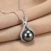 image:imageNONNYL Birthday Gifts for Women WifeWeddingAnniversaryTahitianBlackPearlNecklace for Women Jewelry for Her Girlfriend Valentines Day Mothers Day Gifts for Mom Anniversary Christmas for Her