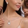 image:imageNONNYL Freshwater Cultured Pearl Necklaces Earrings Set for Women JewelryMothers Day Gifts for Mom Grandma Wife Girlfriend on Valentines Gift for Her Christmas Birthday Anniversary