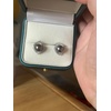 image:imageNONNYL Gift for Wife PearlEarringsGifts for Women Wedding Birthday AnniversaryMom Her Mothers Day Valentines Day Christmas18K Gold Plated Pearl Dangle Earring Fine Jewelryblack pearl