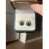 image:imageNONNYL Gift for Wife Tahitian BlackFreshwater CulturedPearlEarringsGifts for Women Wedding Birthday AnniversaryMom Her Mothers Day Valentines Day Christmas18K Gold Plated Sterling Silver Pearl Stud Earring Fine Jewelryblack pearl
